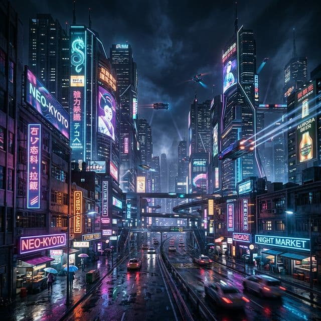 Rainy night at Tokyo Shibuya Crossing